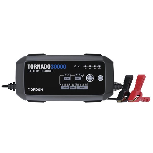 Topdon Tornado30000 cuttingedge smart charger and stable power supply T30000